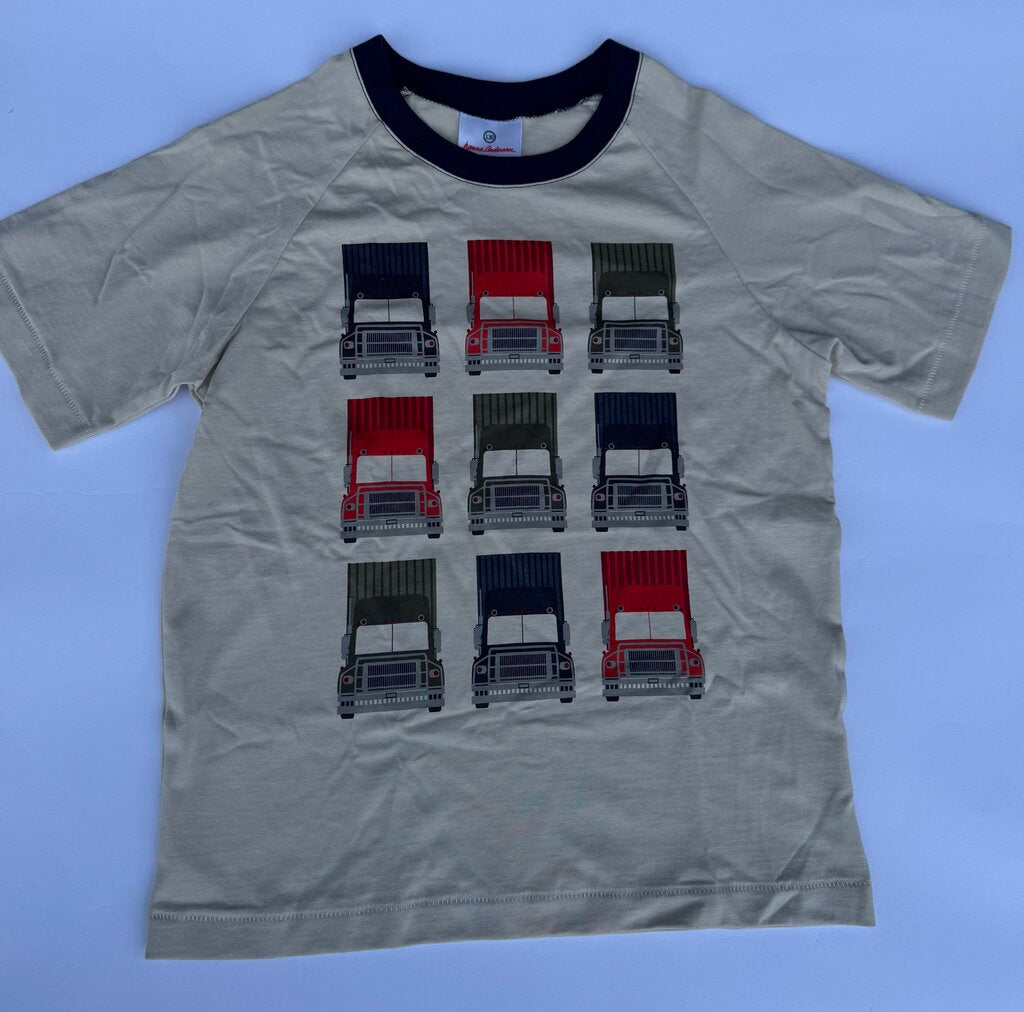 Hanna Andersson truck tshirt || 8Y