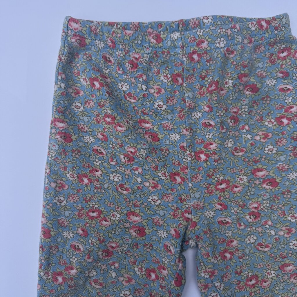 vintage floral leggings || 4Y