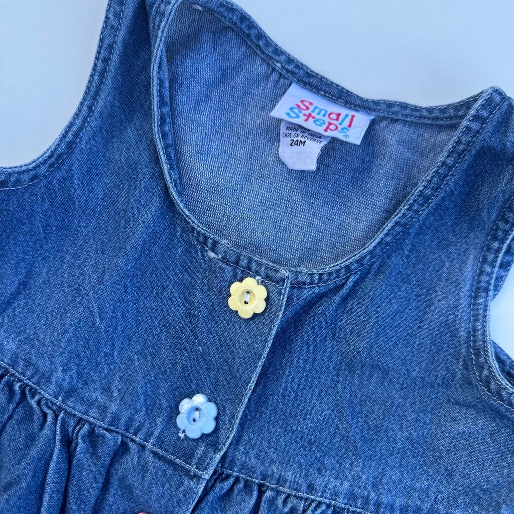 vintage denim dress || 24M