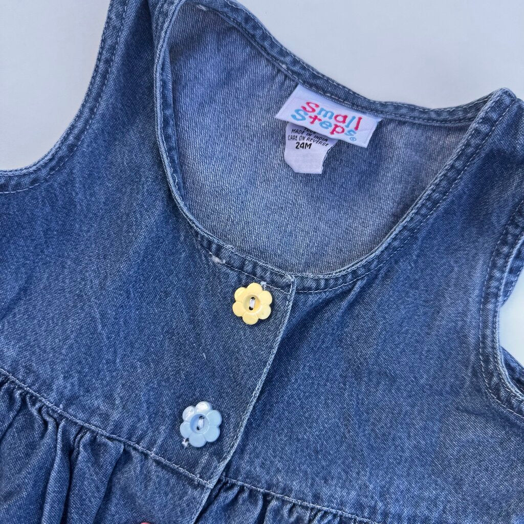 vintage denim dress || 24M