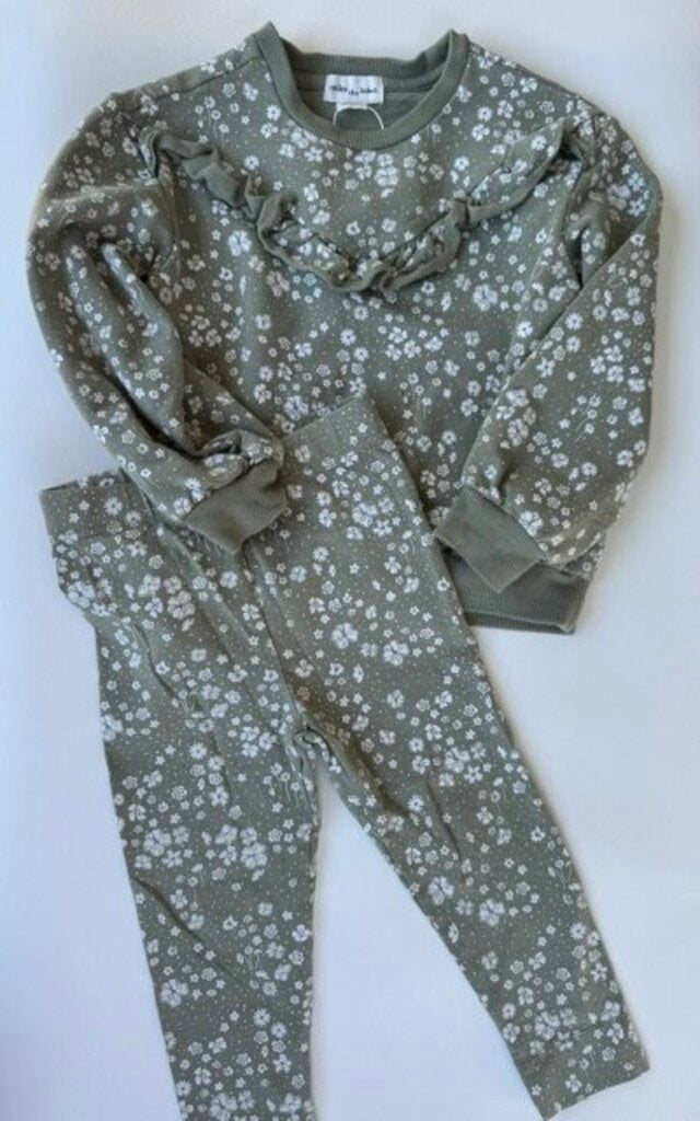 miles the label floral set (2pc) || size 24M