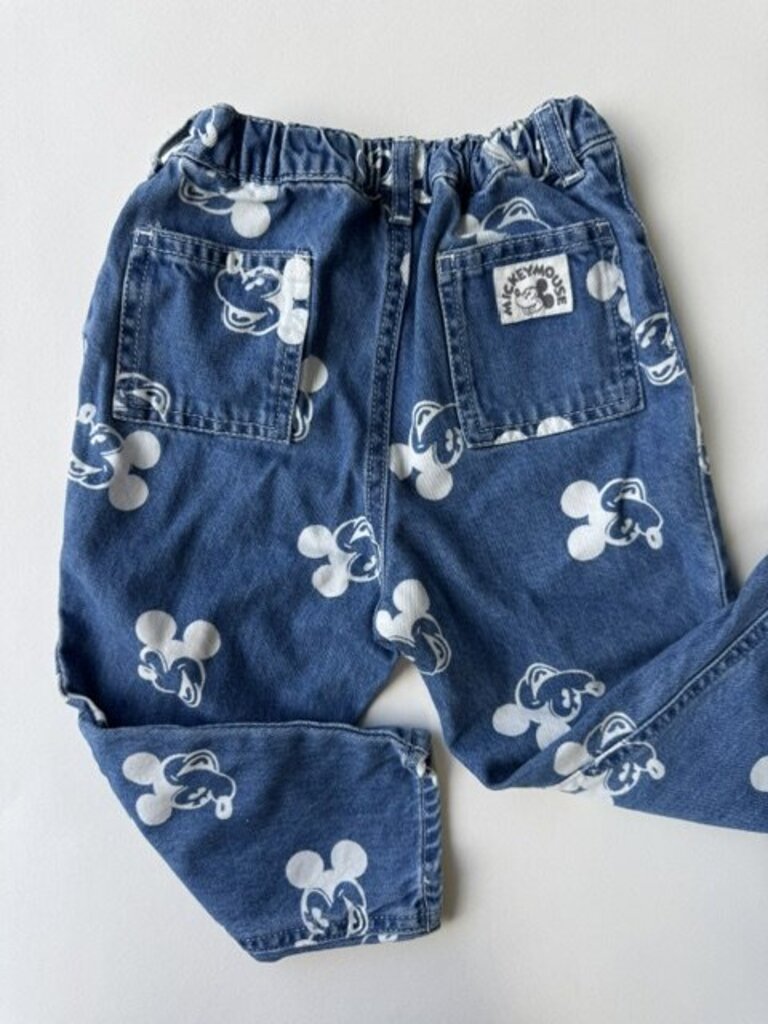 h&m mickey mouse jeans || 2T