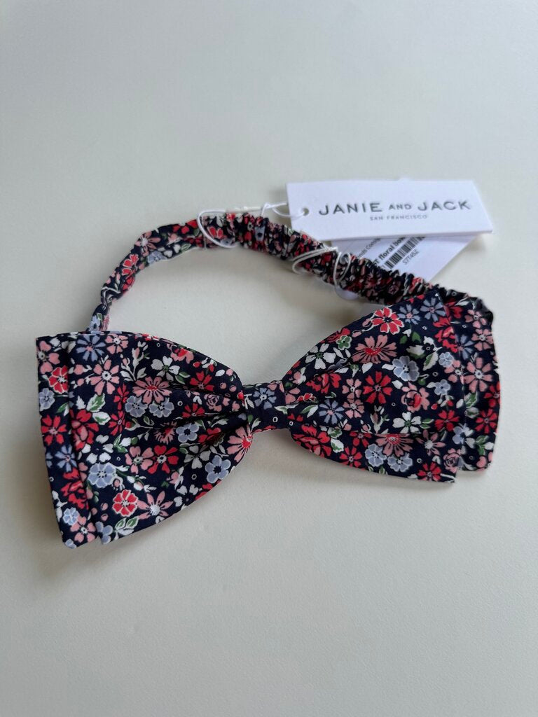 janie and jack floral bow headband || infant