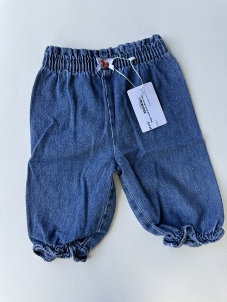 1999 vintage jeans with bow || 6-9M