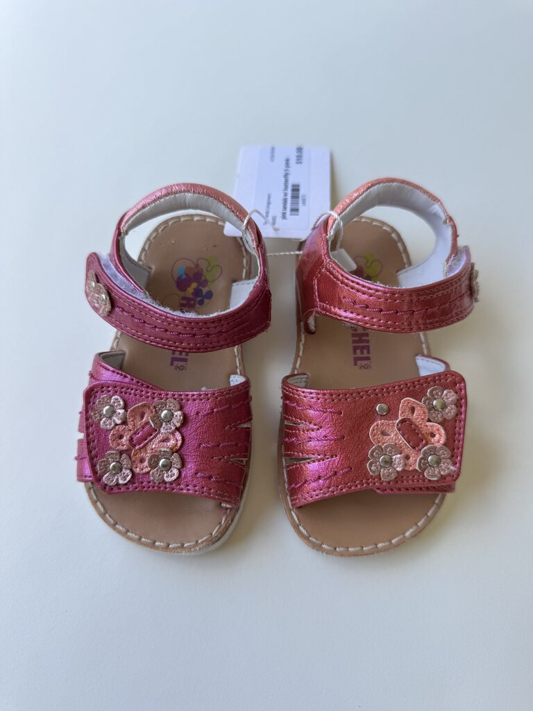 rachel shoes pink sandals || size 5