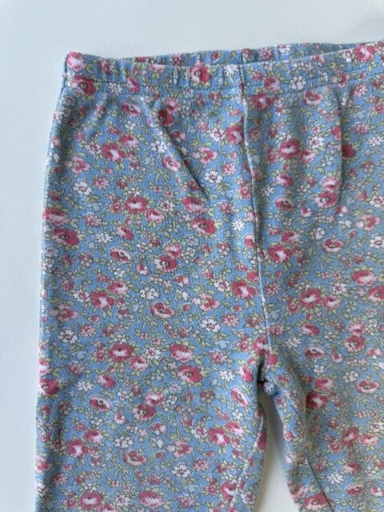 vintage floral leggings || 4Y