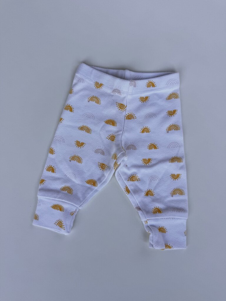 pact 100% organic cotton sun pants || size 0-3M