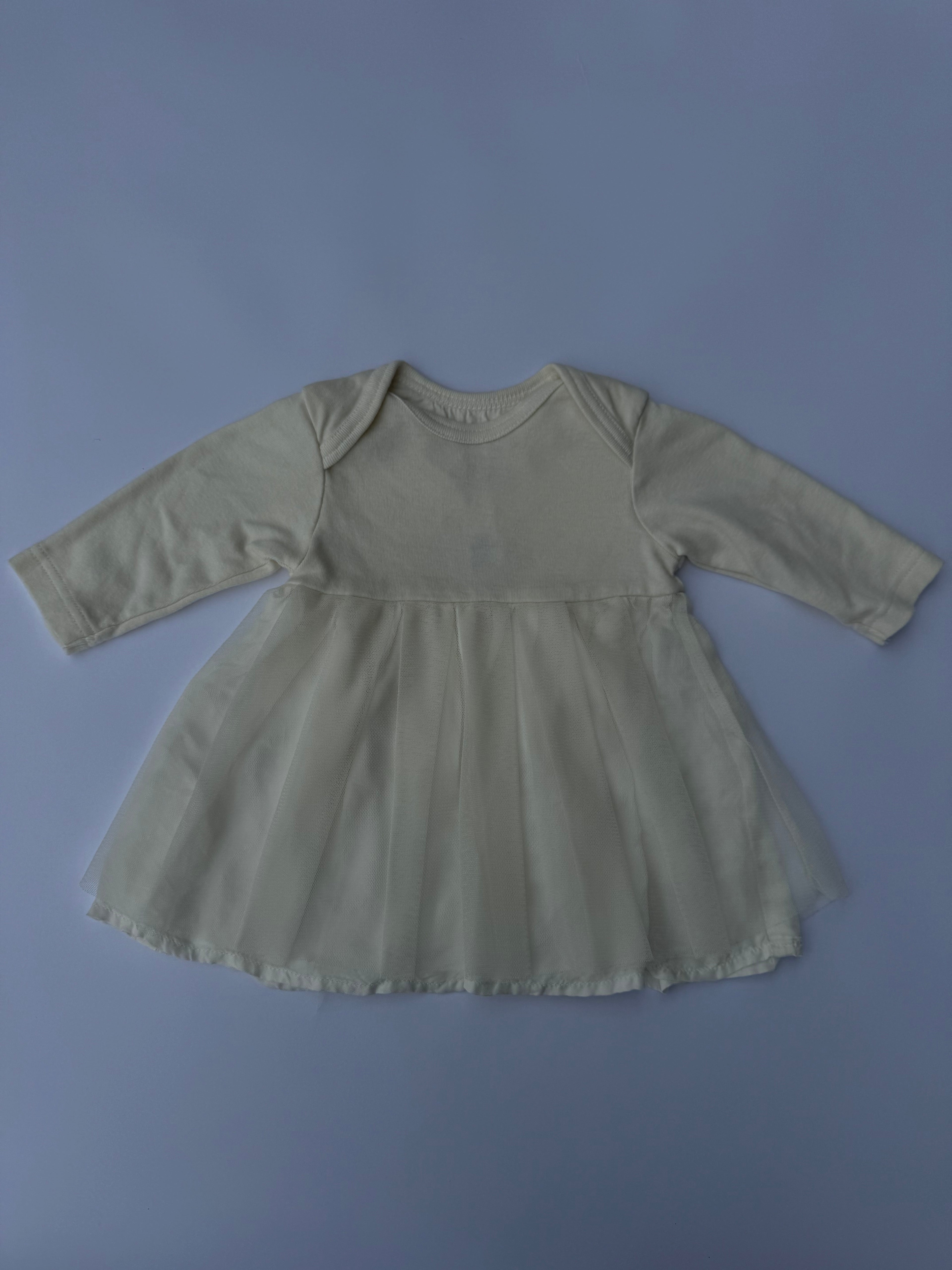 Baby Naartjie Cream Dress