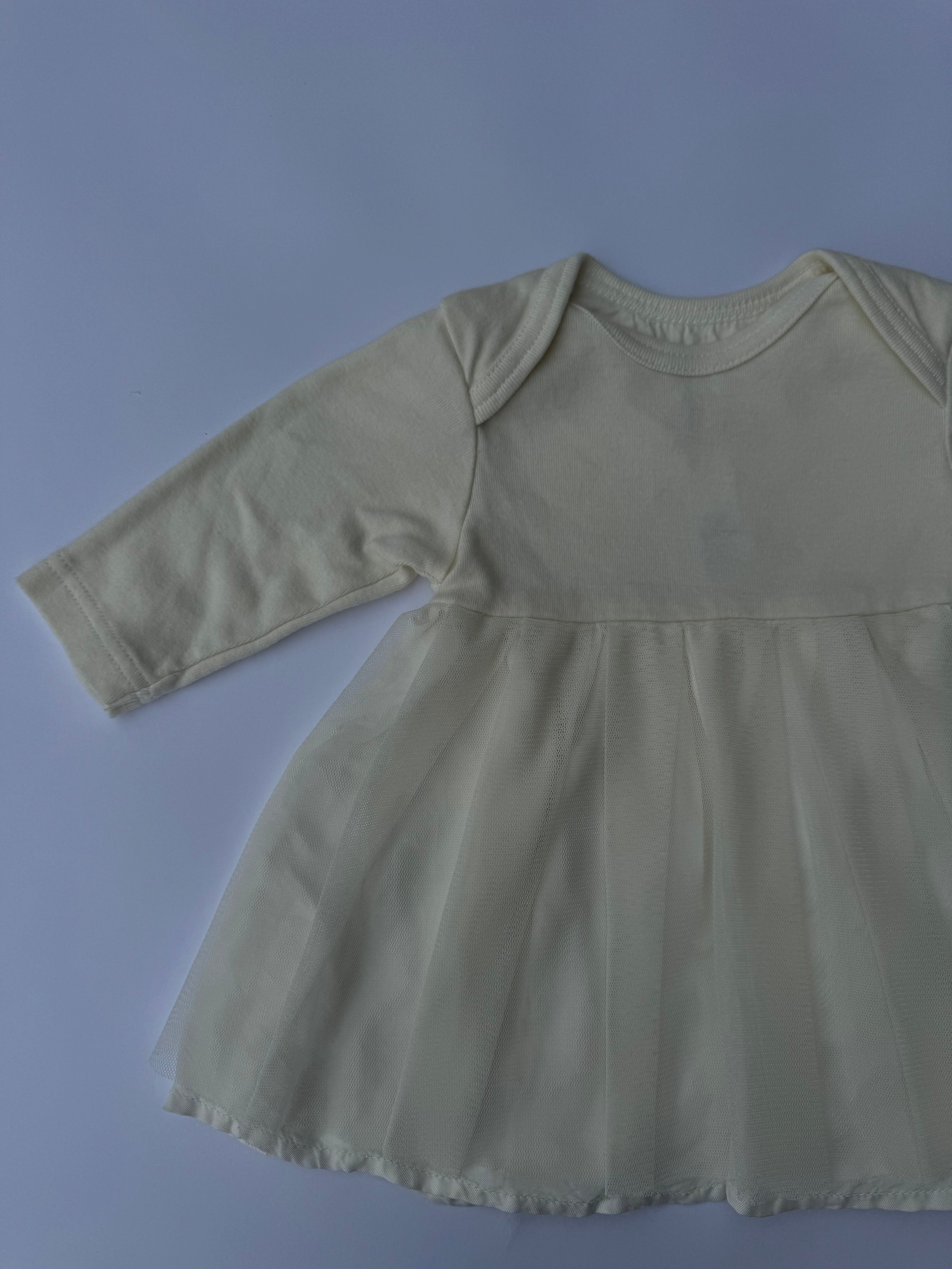 Baby Naartjie Cream Dress